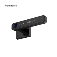 Cerradura Inteligente Tuya con Bluetooth, Entrada sin Llave, Huella Dactilar, Contraseña, Tarjeta IC, Cerradura Interior para Apartamento, Airbnb, Dormitorio
