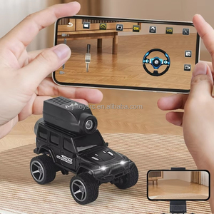 <span class=keywords><strong>Voiture</strong></span> RC <span class=keywords><strong>miniature</strong></span> en métal 1:64, télécommande 2.4G, caméra FPV 480P, contrôle par application Wifi, véhicule de course haute vitesse, cascades, escalade, jouets - Product Image 4