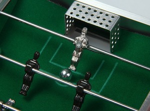 Trong Nhà <span class=keywords><strong>Tabletop</strong></span> Thể Thao Trò Chơi Hai Cầu Thủ <span class=keywords><strong>Mini</strong></span> Nhôm Bóng Đá Bảng Set - Product Image 4