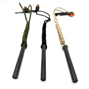 Magnesium Fire Starter 13x130mm With Paracord For Outdoor Survival Camping Tool - Product Image 3