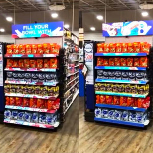 Écran numérique de bord de rayonnage P1.875mm sur mesure, écran en bande, affichage publicitaire LED étiré pour magasin de détail - Product Image 2