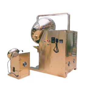 Chocolate Coating Sugar Panning Machine Automatic Chocolate Film Sugar Coating Polishing Machine Automatic Stainless