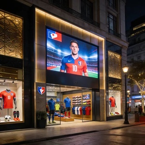 Pantalla LED P3.9 de 229 Pulgadas para Publicidad Exterior, Suministros para Partidos de Fútbol del Equipo Chileno, Tienda Especializada en Señalización de 3.9mm - Product Image 4