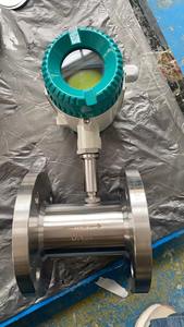 Trung Quốc Pin nuflo mặt bích kết nối kỹ thuật số sữa lỏng khí voleum đo lường tuabin lưu lượng kế - Product Image 3