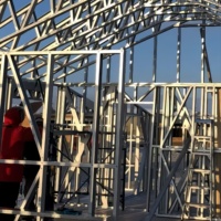 Estructura de Acero Ligero Galvanizado en Caliente para Apartamentos |   Conexión Atornillada Sin Necesidad de Soldadura |   Venta al por Mayor Personalizada