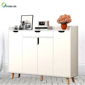 Zapatero moderno simple con <span class=keywords><strong>madera</strong></span> maciza <span class=keywords><strong>MDF</strong></span> para el hogar, sala de estar, dormitorio, almacén al aire libre, uso en gimnasio - Product Image 3