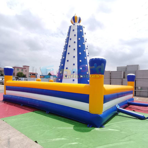 Événements de plein air pour les fêtes de Noël : parcours de glisse sur neige gonflable, jeux sportifs d'escalade pour enfants - Product Image 6