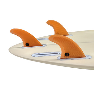 Aileron de planche de surf en fibre de verre nid d'abeille UPSURF, base FUT à languette unique, lot de 3 - Product Image 3