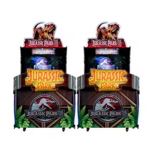 Simulateur de jeu d'arcade de tir en métal pour 2 joueurs Jurassic Park, machine vidéo à pistolets, console de jeu d'arcade à monnayeur, garantie 1 an - Product Image 3
