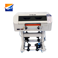 Imprimante d'étiquettes 3D UV multifonction A3 avec tête I3200, machine d'impression d'autocollants 3D en relief pour l'impression de logos sur vêtements et sacs