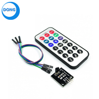 Kit de Bricolaje HX1838, Módulo de Control Remoto Infrarrojo, Módulo Receptor IR Inalámbrico