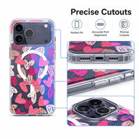 Étui de téléphone transparent magnétique personnalisable OEM ODM en TPU+PC pour 18 Pro Max avec clavier et cadre d'appareil photo