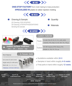 Fabricante de Productos de Goma de Sellado Personalizados con Servicio Integral, Moldes de Silicona FKM EPDM NBR HNBR Personalizables de Fábrica - Product Image 3