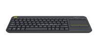 Grosir untuk Logitech K400 Plus USB 3.0 Wireless Touch Keyboard Mini Standard Keyboard untuk PC Terhubung TV Bahasa Inggris