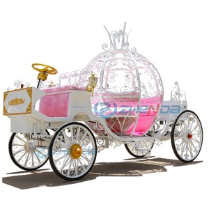 Carruaje de Caballos Eléctrico para Bodas, Carroza de Calabaza Clásica de Lujo, Económica - Product Image 1
