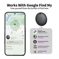 Find My Smart Air Tags Key Finder Google Find My Locator Wallet Bagages Pet Tracking Mini GPS Tracker pour IOS Android
