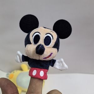Su misura di alta qualità <span class=keywords><strong>topolino</strong></span> cucciolo bambola dito Super morbido peluche Storytelling oggetti di cotone PP per i bambini - Product Image 4
