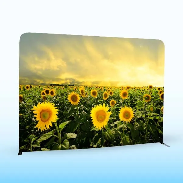 Stretch Spanning Stof 8ft 10ft 20ft Tentoonstelling Achtergrond Vakbeurs Roll Pull Up Pop-Up Display Display Banner Stands