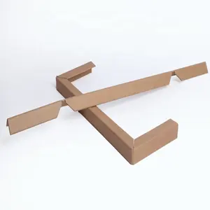 Frame Cardboard Kraft Paper Edge Protector Craft Paper Angle Board Drop Protection Staircase Protection Paper Corner Protector