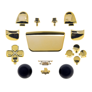 Chrome Plaqué Mod Kit Contrôleur Touchpad Trigger Direction Clé Bouton Expédition Rapide Remplacement <span class=keywords><strong>PS5</strong></span> BDM010 Accessoires De Jeu - Product Image 3