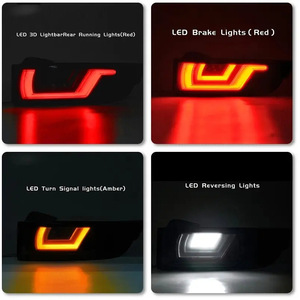 ไฟท้าย LED สำหรับแลนด์โรเวอร์ เรนจ์โรเวอร์ อีโวค ปี 2016-2018 ซ้ายขวา รุ่น LR072649 LR072648 12V - Product Image 4