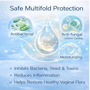 Gel Vaginal de Quitosano, Higiene Femenina, Antibacterial, Hidratante y Reparador para Mujeres, Cuidado Íntimo, Equilibrio del pH, Marca Privada OEM - Product Image 3