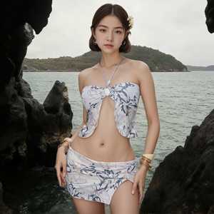 Korean Style <strong>Tow</strong> <strong>Piece</strong> Swimwear Sexy Push up Bikini Set - Product Image 6