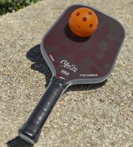 Raquette de pickleball pour adultes de haute qualité, 16 mm, en titane et fibre de carbone, sans bord, légère, <span class=keywords><strong>portable</strong></span>, GEN Honeycomb, offensive - Product Image 4