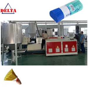 Plastic broom brush yarn monofilament extruder line pet brooms bristle making machine