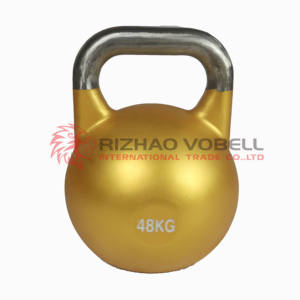 Kettlebell de acero para uso en gimnasio, venta al por mayor, competición - Product Image 4