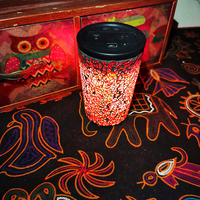 Fabriqué en Chine, lampes de table en verre millefiori faites à la main