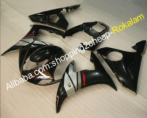 Regalos gratis para Yamaha YZF600R 6 05 YZF600 <span class=keywords><strong>2005</strong></span> YZFR6 YZF 600 <span class=keywords><strong>R6</strong></span> moto carrocería negro <span class=keywords><strong>carenado</strong></span> del mercado de - Product Image 1