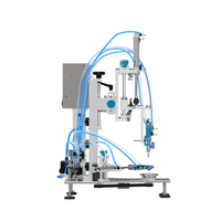 Robot distributeur de colle de bureau compact, système automatique de distribution d'époxy et de silicone pour l'application de scellant de encapsulation de PCB