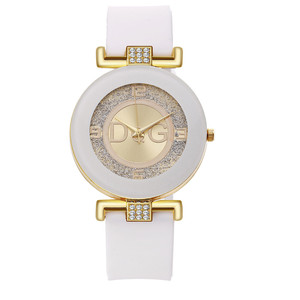 Semplici Orologi da <span class=keywords><strong>Donna</strong></span> al Quarzo Bianchi e Neri dal Design Minimalista con Cinturino in Silicone, <span class=keywords><strong>Orologio</strong></span> da Polso con Quadrante Grande, <span class=keywords><strong>Orologio</strong></span> Creativo di Moda Femminile - Product Image 6