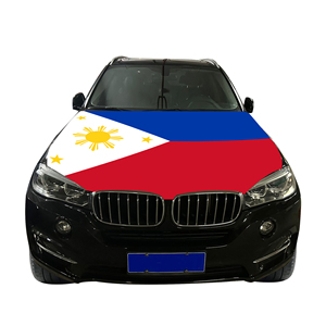 Vente en gros de housses de capot de voiture de style drapeau, résistantes à l'usure et durables, 120x150 cm, pour voitures aux Philippines - Product Image 4