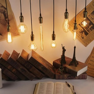 Bombilla Edison de Filamento Retro E27, 220V 40W ST64 G80 G95 G125, Bombilla Incandescente Vintage para Decoración del Hogar - Product Image 5