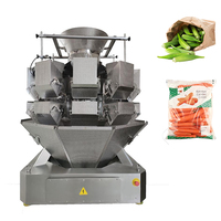 Machine à emballer les germes de haricots fruits gombo peseur multitête automatique pesant l'oignon carottes machine à emballer les pommes de terre