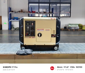 Générateur portable de secours domestique de haute qualité 7,5 kW avec alternateur 100 % cuivre super silencieux 50 Hz - Product Image 2