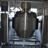 Ligne de production automatique de purée de banane avec stérilisateur alimentaire, capacité de 0,5 à 50 t/h, 220 V/380 V