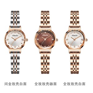 นาฬิกาผู้หญิงสุดหรูพร้อมดีไซน์กระจกสามมิติ นาฬิกาขนาดเล็ก - Product Image 6