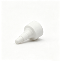 Bouchon distributeur à visser en plastique de 24 mm pour bouteilles, avec bec verseur pour huile capillaire, type OEM/ODM, 24/410