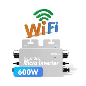 800 Watt ban công điện 800 Wát biến tần IP65 không thấm nước PV Inverter với Wi-Fi App kết nối 2 Tấm Pin Mặt Trời biến tần