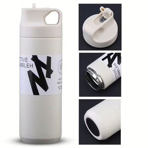 Botella de Agua Deportiva Aislada, Unisex, de Doble Acero Inoxidable, Portátil, para Gimnasio, Camping y Actividades al Aire Libre, Directo de Fábrica - Product Image 2