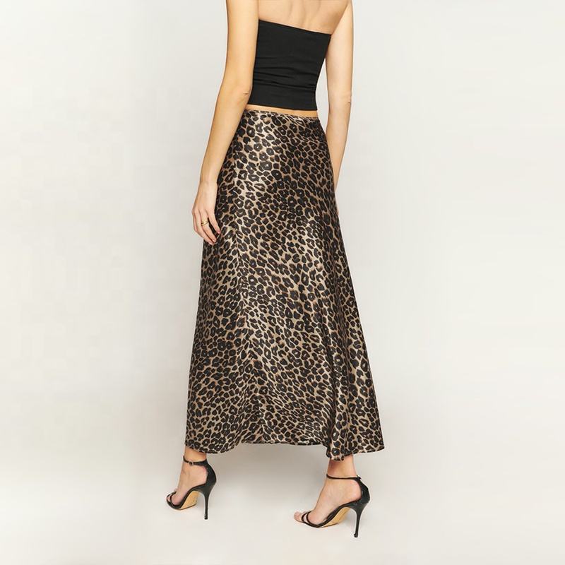 Leopard Wanita Midi Rok Leopard Shop Our Women's Elastic