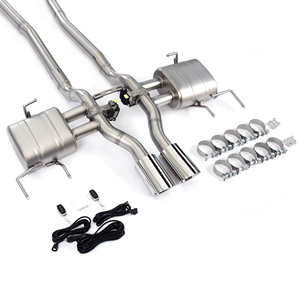 Sistema de Escape Cat-Back de Alto Rendimiento Personalizado con Válvula Electrónica para Cadillac CTS Coupé 3.6L V6 2011-2014, Chasis <span class=keywords><strong>Sigma</strong></span> II - Product Image 3