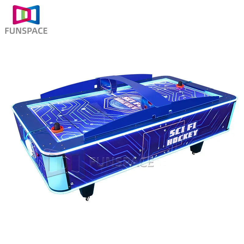 Centro de juegos de entretenimiento Air Hockey, máquina de Arcade que funciona con monedas, doble jugador, deportes