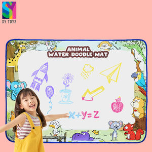 Giocattolo da disegno educativo per bambini 120*90 Double face 2 In 1 colore per scrivere coperta per pittura ad acqua Set di tela giocattoli - Product Image 5