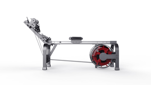 Premium roeitrainer met metalen frame en dubbele tank - systeem met dubbele watertanks voor soepele, krachtige trainingen - Product Image 2