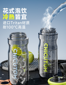 2026 Luxury 750ml Tritan Leakproof Unisex Misting Water <b>Bottle</b> Wholesale Custom Logo 3 1 Lid <b>Spray</b> Sports <b>Bottle</b> Gym Cycling - Product Image 2