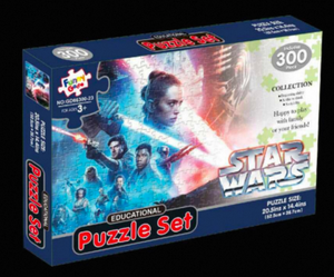 ¡Divertido! Juego de rompecabezas Goot de 300 piezas, rompecabezas educativo de cartón Jet Speed ​​para niños de 3+ años - Product Image 3